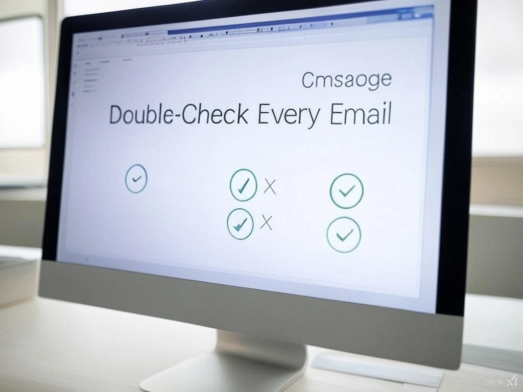 Double-Check Every Email